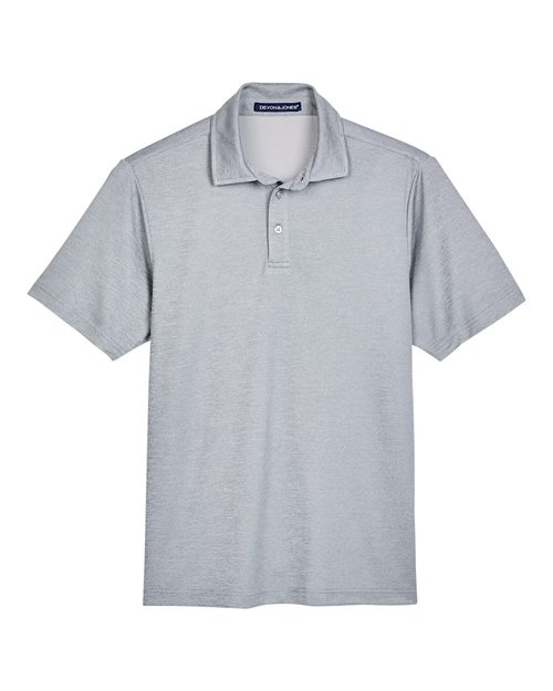 Devon & Jones Men's CrownLux Performance Address Mélange Polo-1
