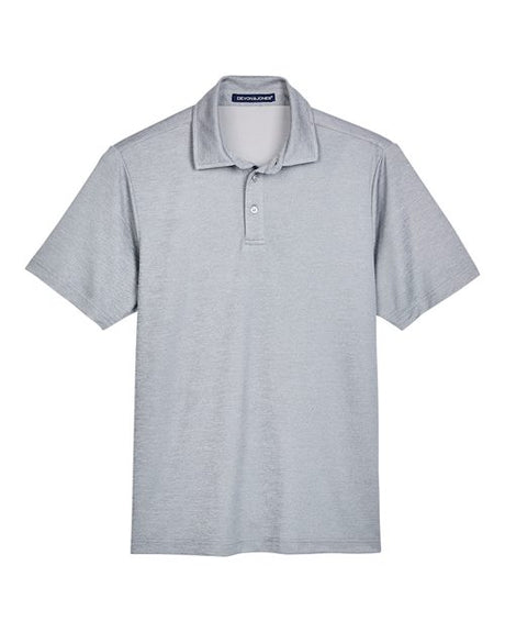 Devon & Jones Men's CrownLux Performance Address Mélange Polo-1