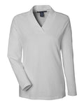 Devon & Jones Women's Raleigh Shawl Collar Knit Top-1