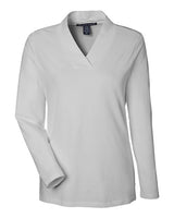 Devon & Jones Women's Raleigh Shawl Collar Knit Top-1