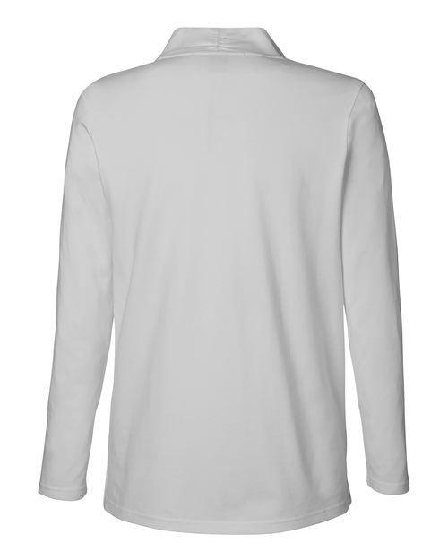 Devon & Jones Women's Raleigh Shawl Collar Knit Top-2