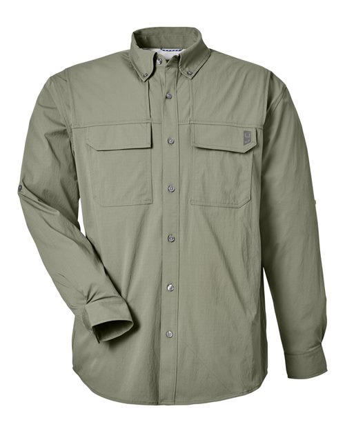 HUK Men's Creekbed Pocket Fishing Shirt-1