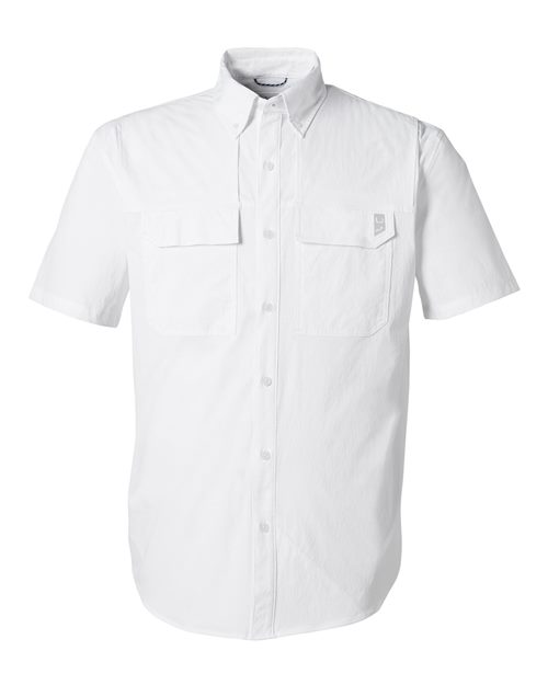 HUK Men's Creekbed Short Sleeve Shirt-1