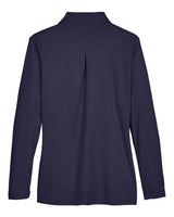 Devon & Jones Women's CrownLux Performance Plaited Long Sleeve Polo-2
