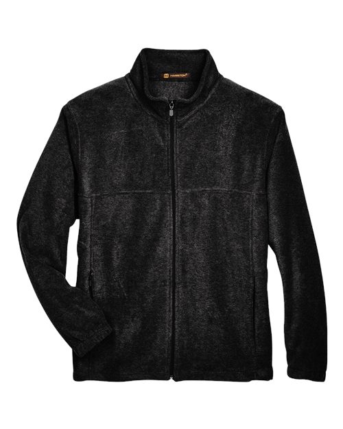 Harriton Men's Full-Zip Fleece-1