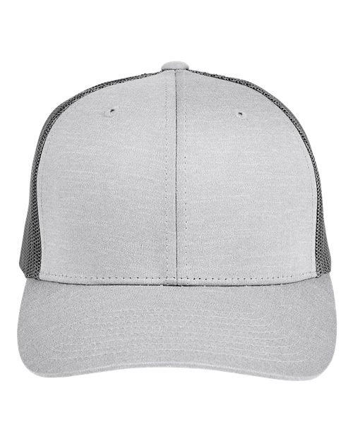 Team 365 Zone Sonic Heather Trucker Cap by Yupoong-1