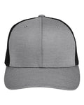 Team 365 Youth Zone Sonic Heather Trucker Cap by Yupoong-1