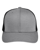 Team 365 Youth Zone Sonic Heather Trucker Cap by Yupoong-1