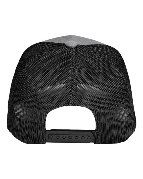 Team 365 Youth Zone Sonic Heather Trucker Cap by Yupoong-2