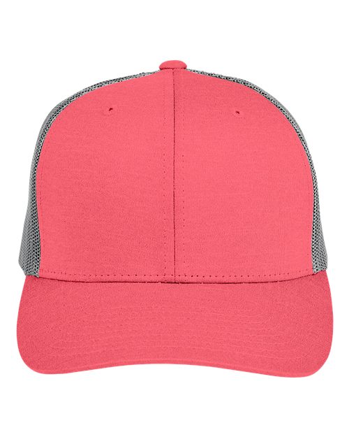 Team 365 Zone Sonic Heather Trucker Cap by Yupoong-1