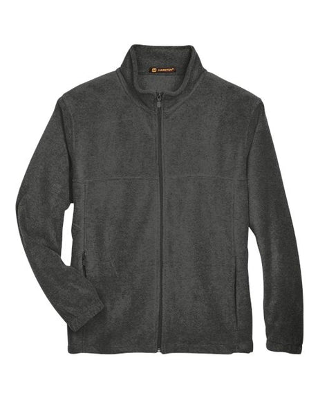 Harriton Men's Full-Zip Fleece-1