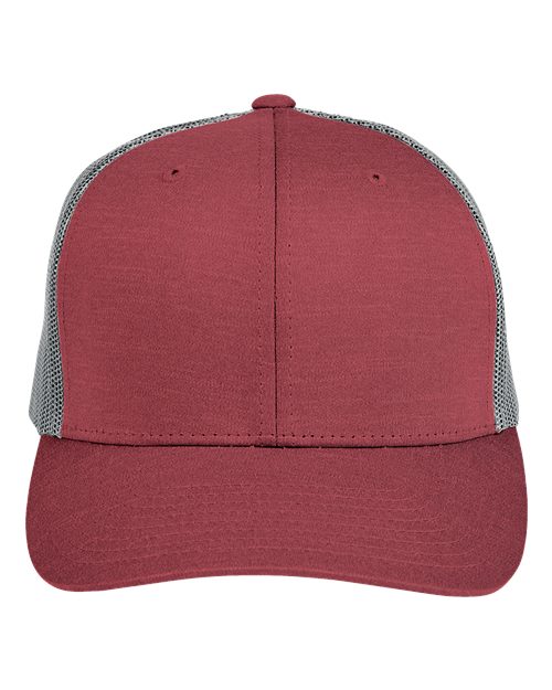 Team 365 Zone Sonic Heather Trucker Cap by Yupoong-1