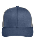 Team 365 Youth Zone Sonic Heather Trucker Cap by Yupoong-1