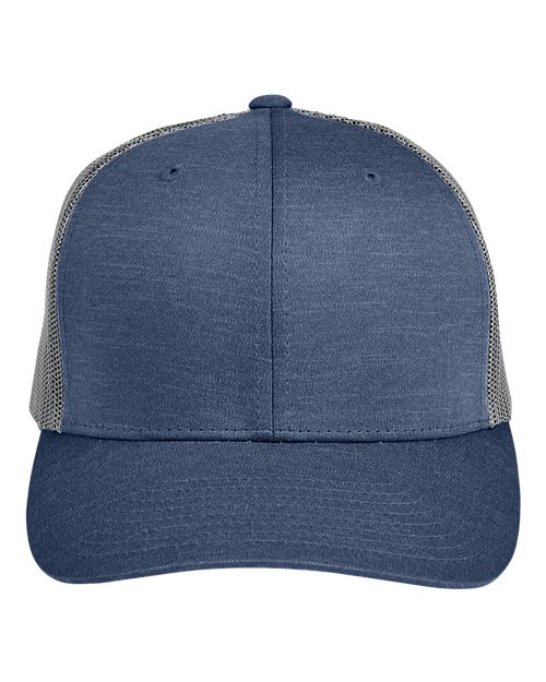 Team 365 Youth Zone Sonic Heather Trucker Cap by Yupoong-1