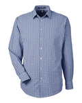 Devon & Jones Men's CrownLux Performance Gingham Dress Shirt-1