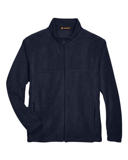 Harriton Men's Full-Zip Fleece-1