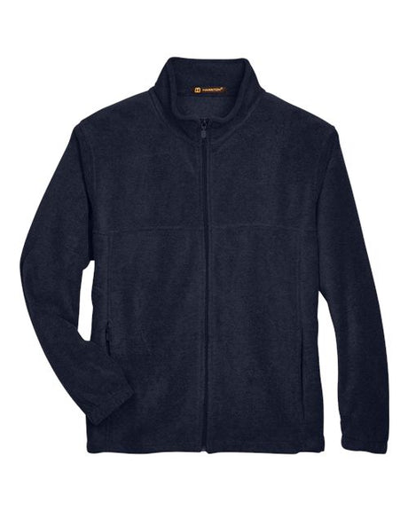 Harriton Men's Full-Zip Fleece-1