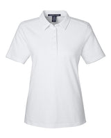 Devon & Jones Women's Crownlux Performance Geo Polo-1