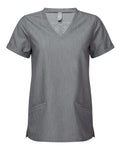 Onna Women's Invincible V-Neck Stretch Scrub Top