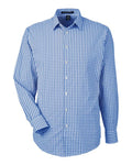 Devon & Jones Men's CrownLux Performance Gingham Dress Shirt-1
