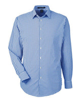Devon & Jones Men's CrownLux Performance Gingham Dress Shirt-1
