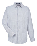 Devon & Jones Men's CrownLux Performance Micro Windowpane Woven Dress Shirt