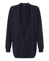 Devon & Jones Women's New Classics Open Cardigan Sweater-1