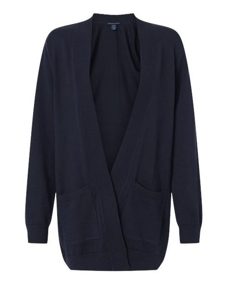 Devon & Jones Women's New Classics Open Cardigan Sweater-1