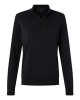 Devon & Jones Women's New Classics Quarter-Zip Sweater-1