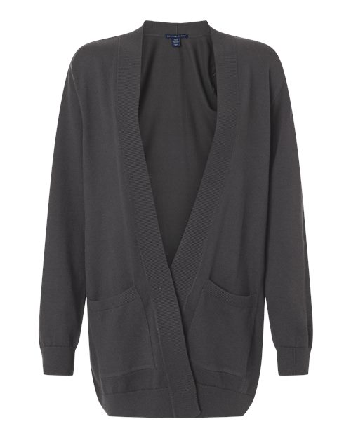 Devon & Jones Women's New Classics Open Cardigan Sweater-1