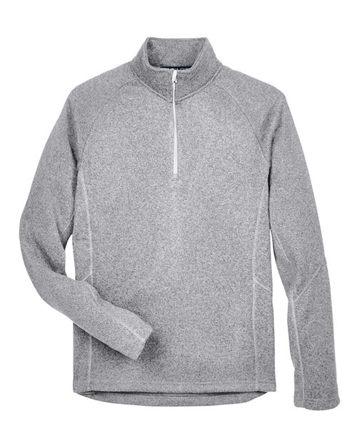 Devon & Jones Men's Bristol Sweater Fleece Quarter-Zip Pullover-1