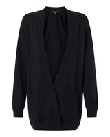Devon & Jones Women's New Classics Open Cardigan Sweater-1