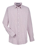 Devon & Jones Men's CrownLux Performance Micro Windowpane Woven Dress Shirt