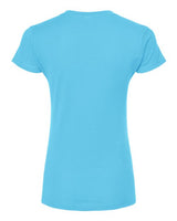 Tultex Women's Fine Jersey V-Neck T-Shirt-2