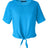Devon & Jones Women's Perfect Fit Tie Front Blouse-1