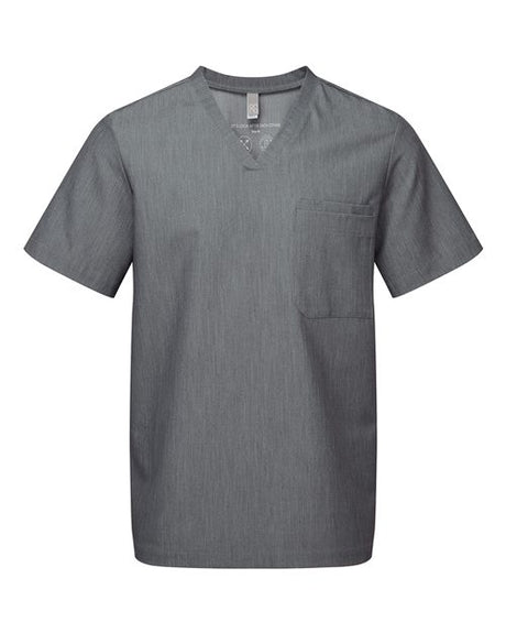 Onna Men's Limitless V-Neck Stretch Scrub Top-1