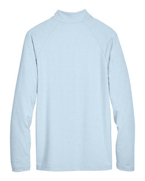 Devon & Jones Men's CrownLux Performance Clubhouse Micro-Stripe Quarter-Zip Pullover-2