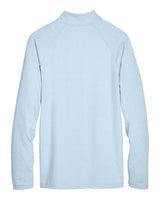 Devon & Jones Men's CrownLux Performance Clubhouse Micro-Stripe Quarter-Zip Pullover-2