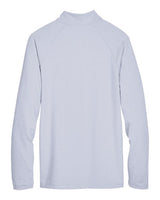 Devon & Jones Men's CrownLux Performance Clubhouse Micro-Stripe Quarter-Zip Pullover-2