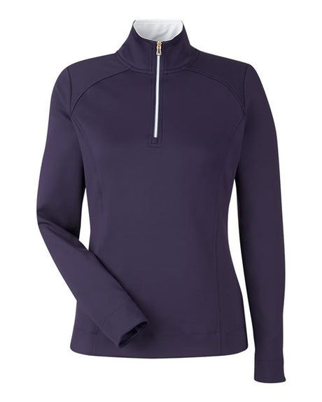 Fairway & Greene Women's Wells Tech Quarter-Zip Pullover-1