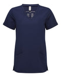 Onna Women's Invincible V-Neck Stretch Scrub Top