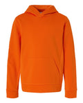 Team 365 Youth Squad Hooded Tech Fleece Pullover-1