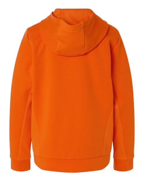 Team 365 Youth Squad Hooded Tech Fleece Pullover-2