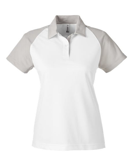 Team 365 Women's Command Snag-Protection Colorblock Polo-1