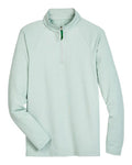 Devon & Jones Men's CrownLux Performance Clubhouse Micro-Stripe Quarter-Zip Pullover-1