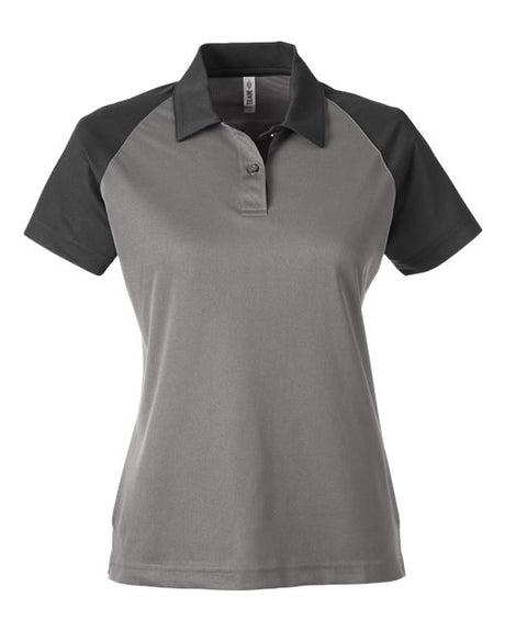 Team 365 Women's Command Snag-Protection Colorblock Polo-1