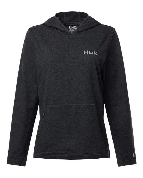 HUK Women's Coldfront+ Hooded Sweatshirt-1