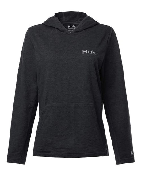 HUK Women's Coldfront+ Hooded Sweatshirt-1