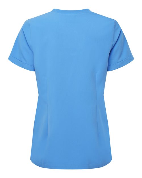 Onna Women's Invincible V-Neck Stretch Scrub Top-2