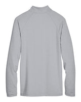 Devon & Jones Men's CrownLux Performance Clubhouse Micro-Stripe Quarter-Zip Pullover-2